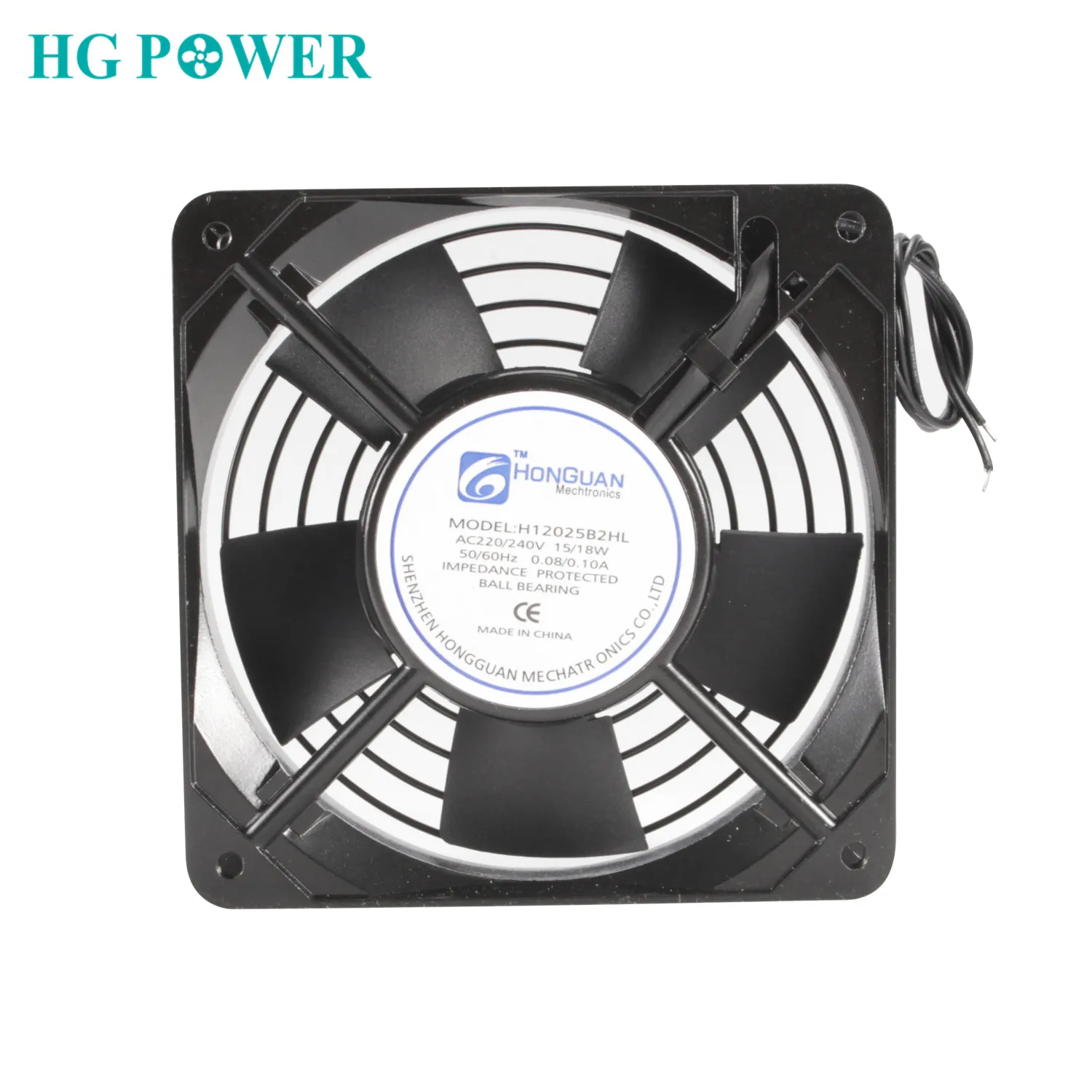 Металлический промышленный охлаждающий вентилятор 220V 110V AC Процессор кулер пайки