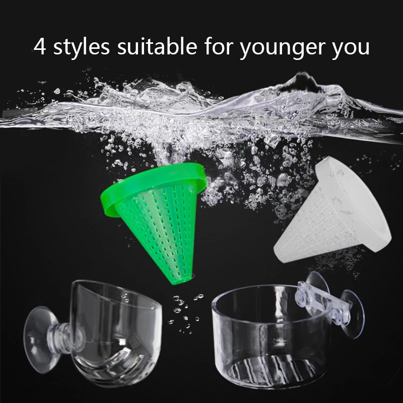 

Aquarium Accessories For Fish 1 Pcs Worm Feeding Funnel Cup Fish Food Live Worm Brine Shrimp Feeder Supplies Dropshipping Top