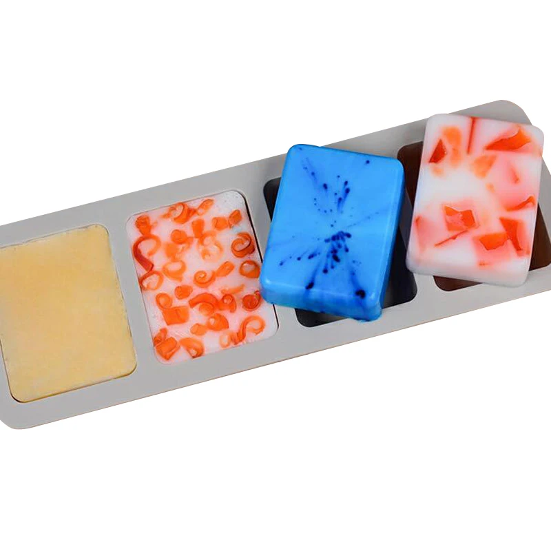 Новая практичная силиконовая форма сделай сам для мыла изготовление ручной