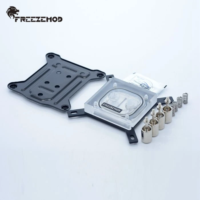 FREEZEMOD ПК водяного охлаждения Процессор воды блок для INTEL 1150/1151/1155/1156/2011/2066