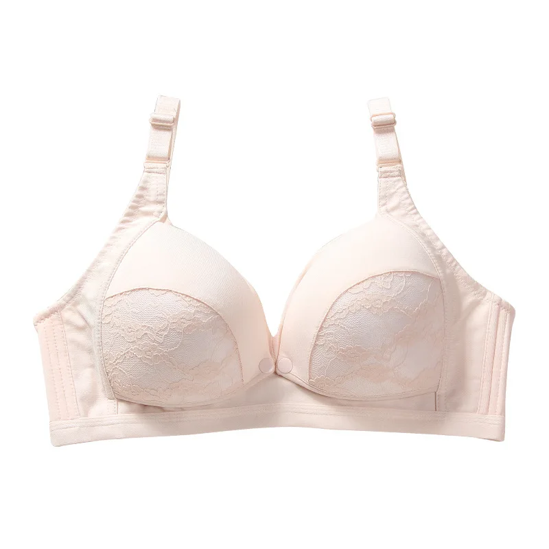 Бюстгальтер без косточек из хлопка для беременных женщин регулируемый