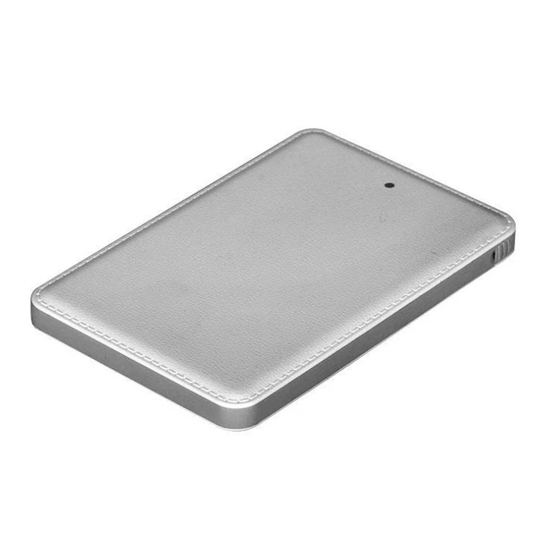 Кредитная карта 5000 мАч встроенный съемный чехол для проводов Внешняя батарея