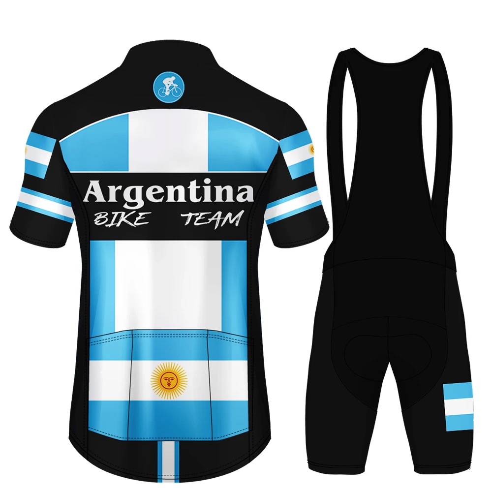 Мужской трикотажный костюм WAMNI для горного велосипеда шорты с коротким рукавом