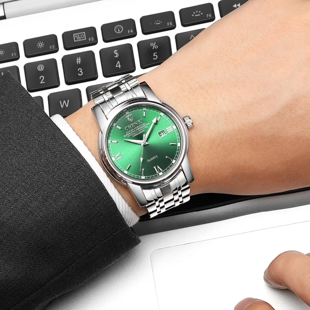 

Men Watches CHENXI Luxury Brand Analog Quartz Wrist Watches Male Display Date Man Business Watch Men's Clock relogio masculino