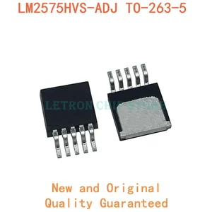 10PCS LM2575HVS-ADJ TO-263-5 LM2575HVS ADJ TO263-5 TO263 TO-263 SMD new and original IC Chipset
