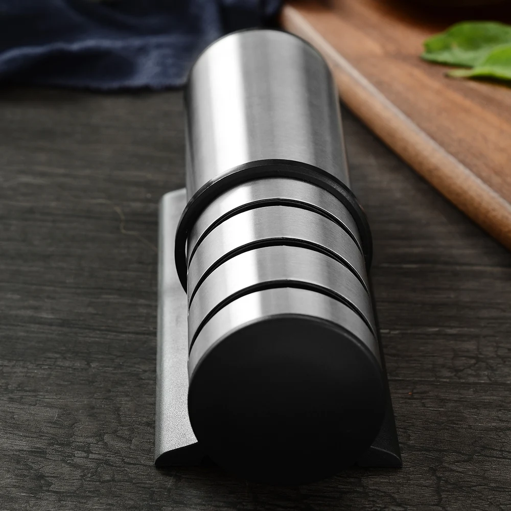 Точилка для ножей 3 этапа Вольфрамовая сталь и нержавеющая 1 шт. | Дом сад