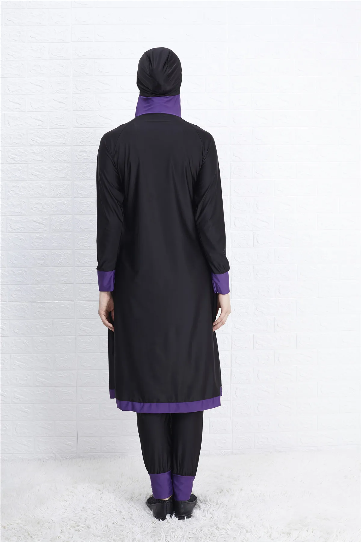 Hijab женский купальный костюм с длинным полным покрытием Burkini мусульманская