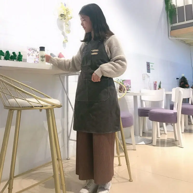 Водонепроницаемый и защищающий от загрязнений плотный брезентовый фартук