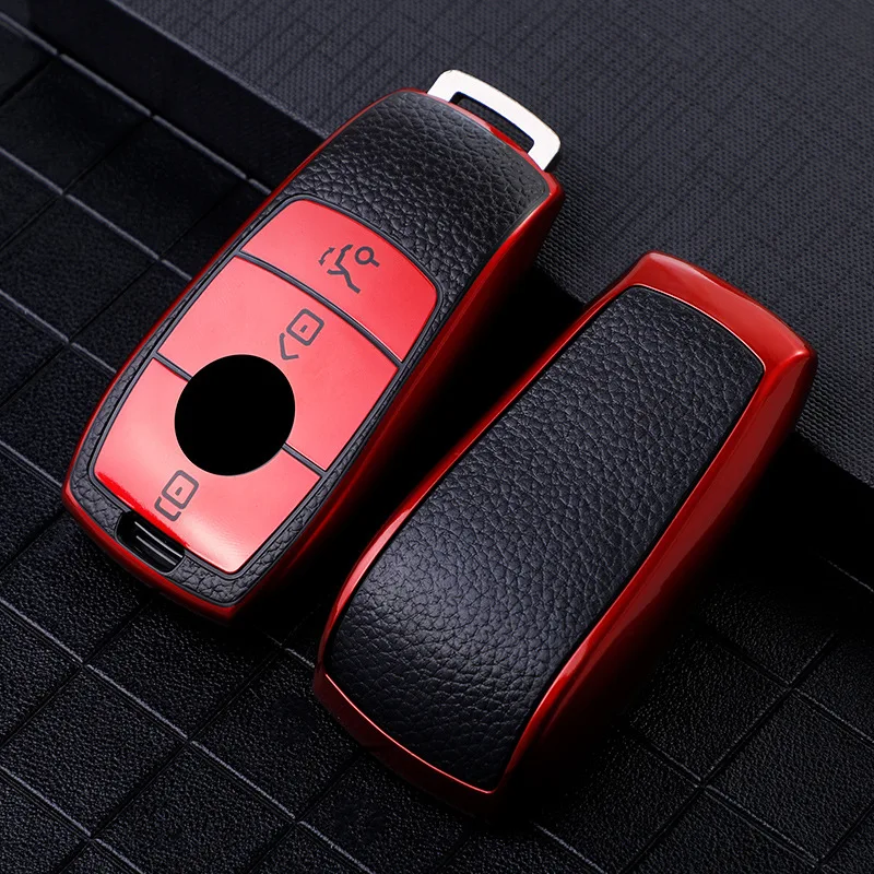 

2020 NEW TPU Car Key Cover Case for Mercedes Benz E Class 2018 up S Class 2017 2018 W213 Keyless Smart Key Shell Fob Covers