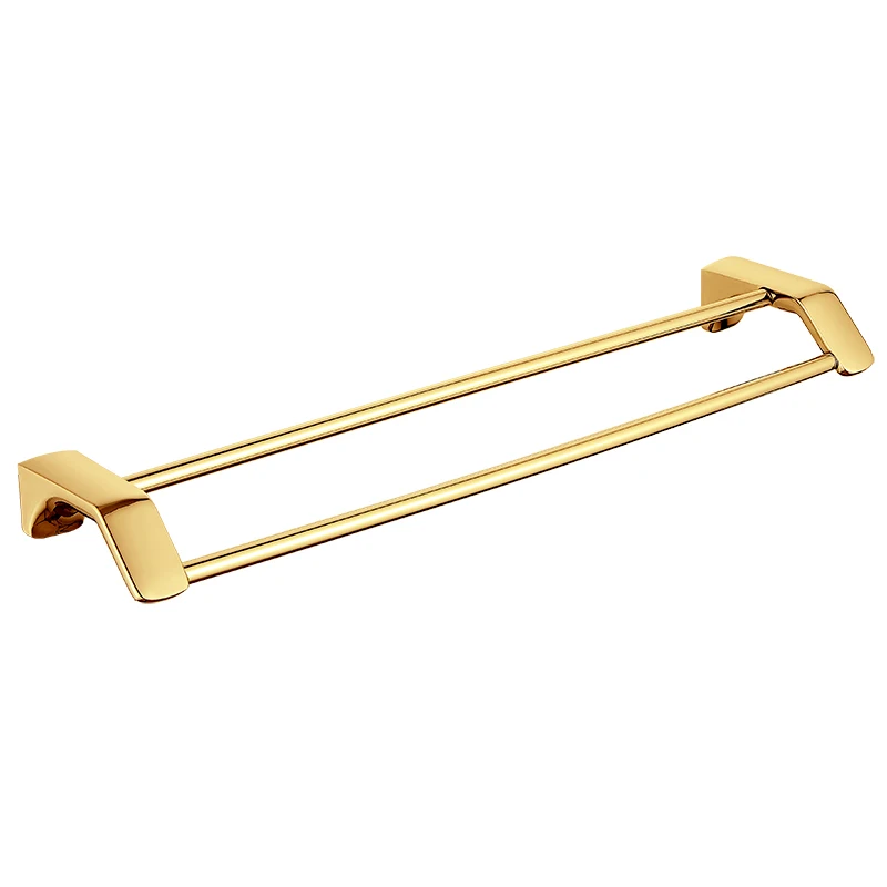 

New Arrivals Wall Mounted Double Towel Bars Towel Holder Restroom Towel Rack Bathroom Accessories 30CM/40CM/50CM Stainless Steel