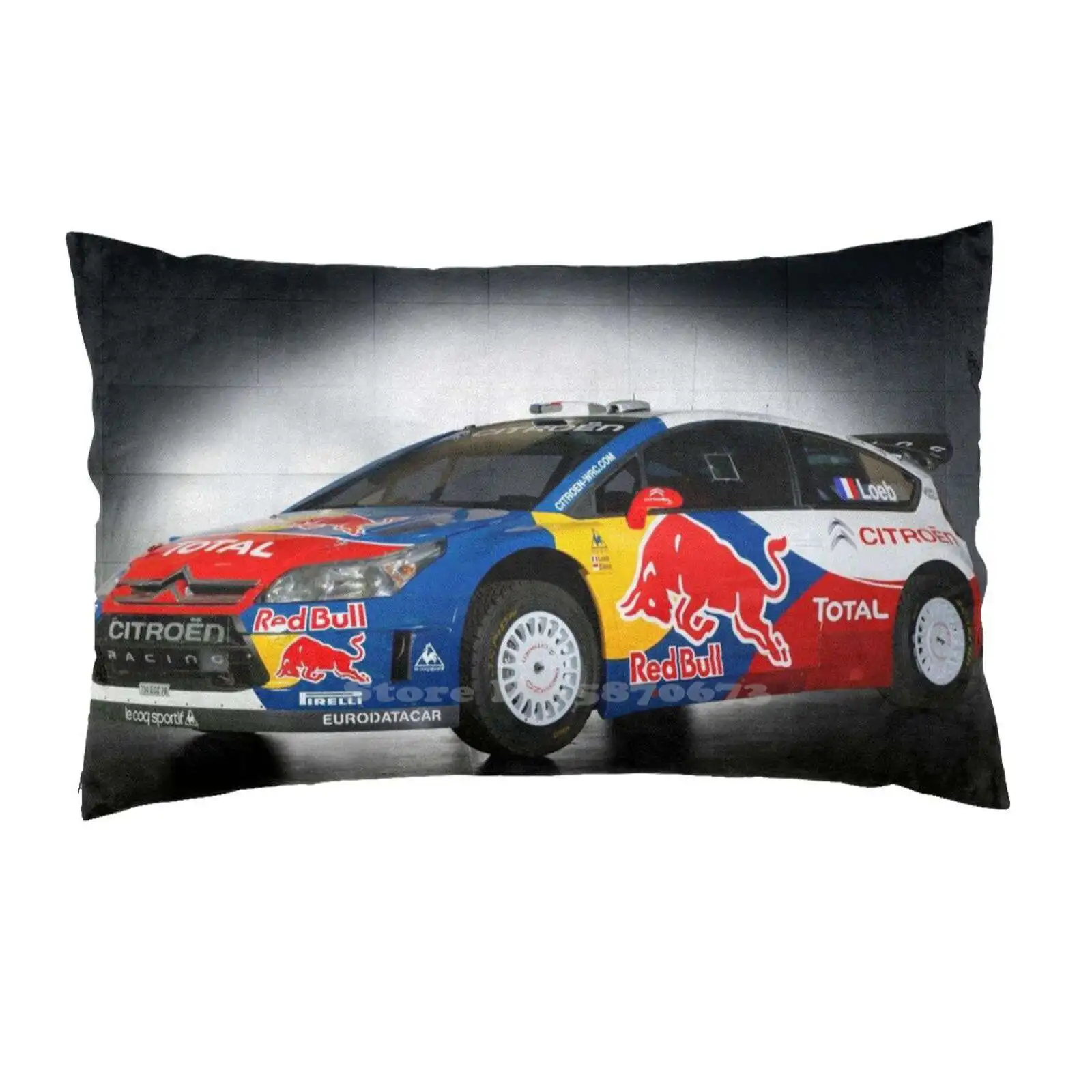Citroen Wrc C4 прямоугольная наволочка для сна постельное белье ралли 2012 скоростное