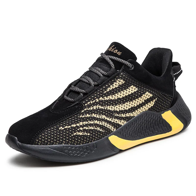

Fly Woven Coconut MEN'S SHOES 2020 New Style Summer Athletic Shoes Casual Thick Bottomed Trendy Shoes 0329