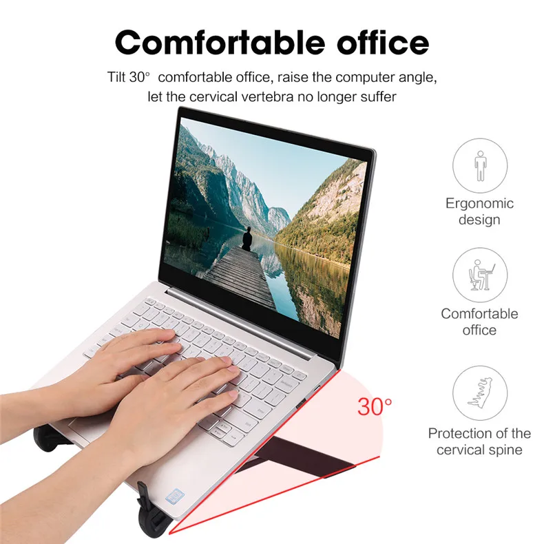 Держатель для ноутбука монитор macbook подставка для ноутбука аксессуары портативный опорный кронштейн