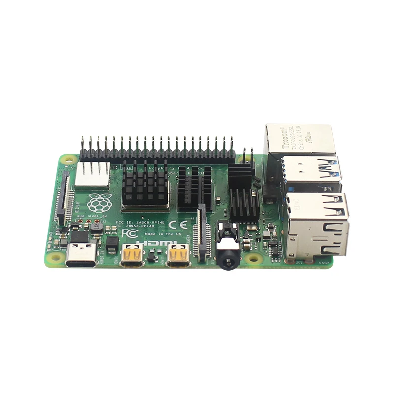 Радиатор Raspberry Pi 4 алюминиевый радиатор металлический серебристый золотой синий