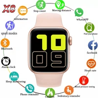 smartwatch x8 iwo 2021 women bluetooth call digital watches heart rate fitness smart watch relogio masculino smart uhr pk t500