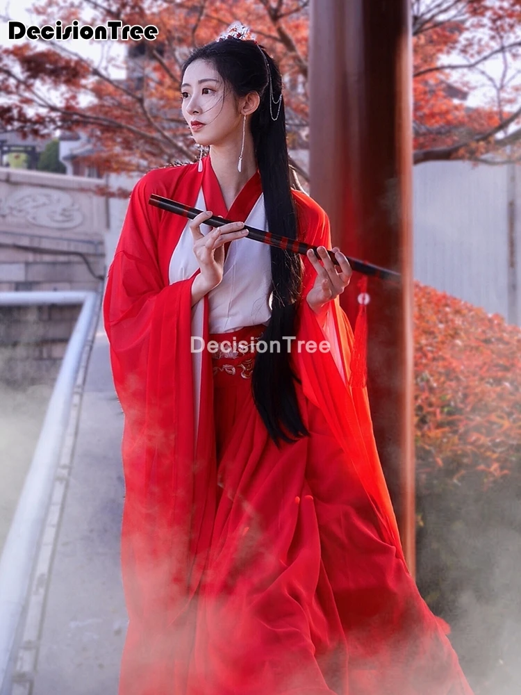 

Женский костюм для классических танцев hanfu, традиционное сказочное платье для народных танцев, одежда для выступлений, праздничный наряд, ...