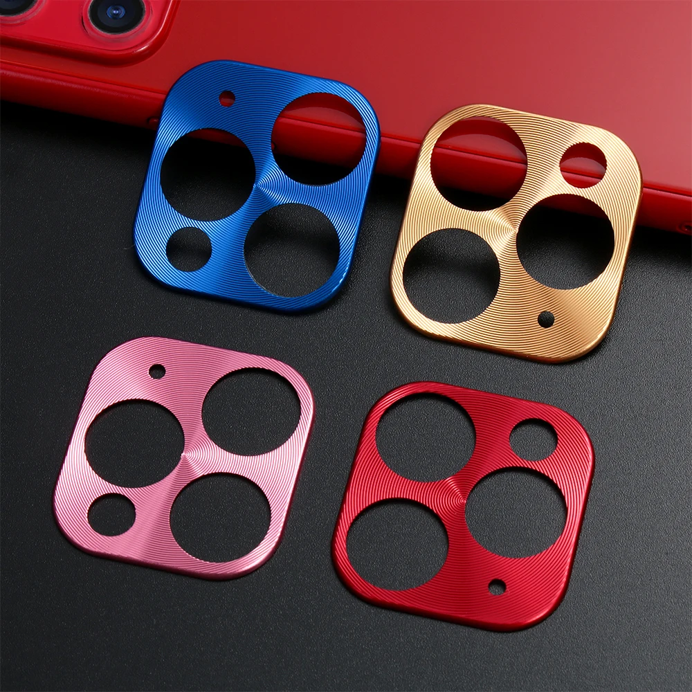 Модный металлический защитный чехол для объектива камеры задняя крышка защитное