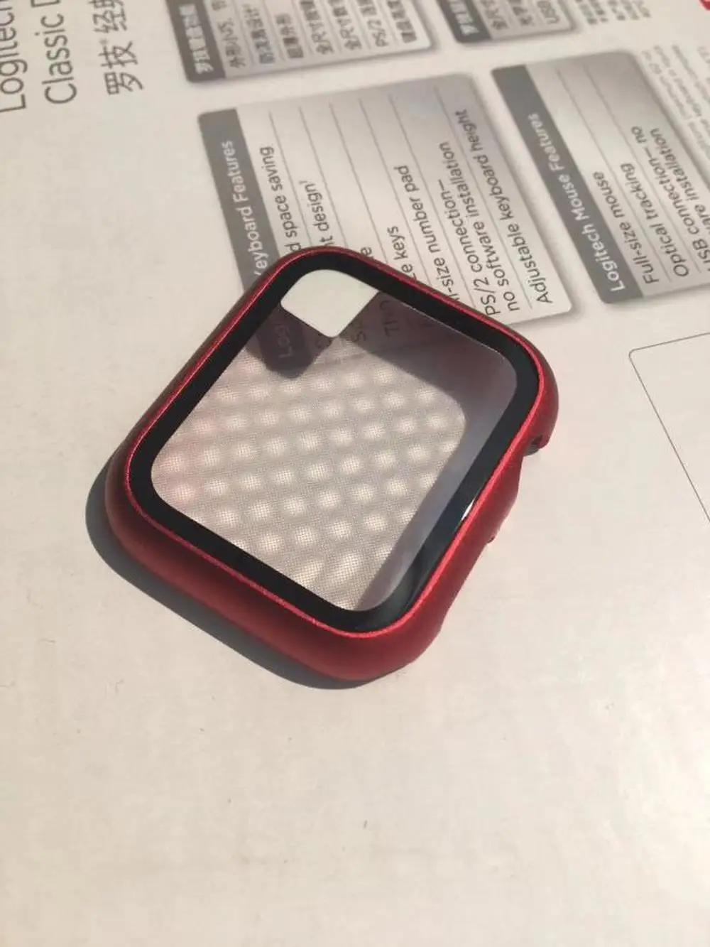 3D полнослойная стальная пленка протектор для Apple Watch 4 3 2 1 40 мм 44 38 42 закаленное