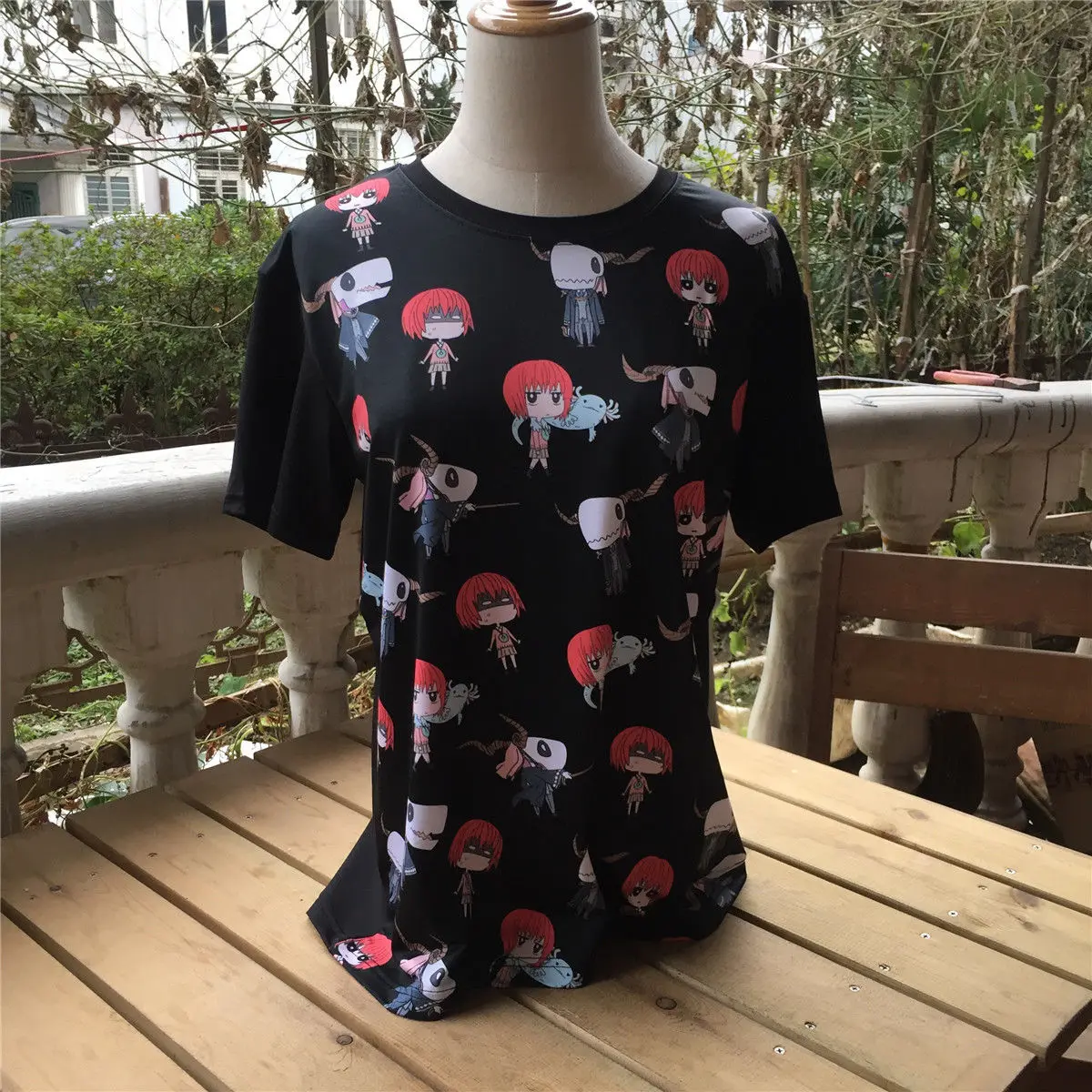 Футболка унисекс в стиле аниме древняя магия|Мужские футболки| |