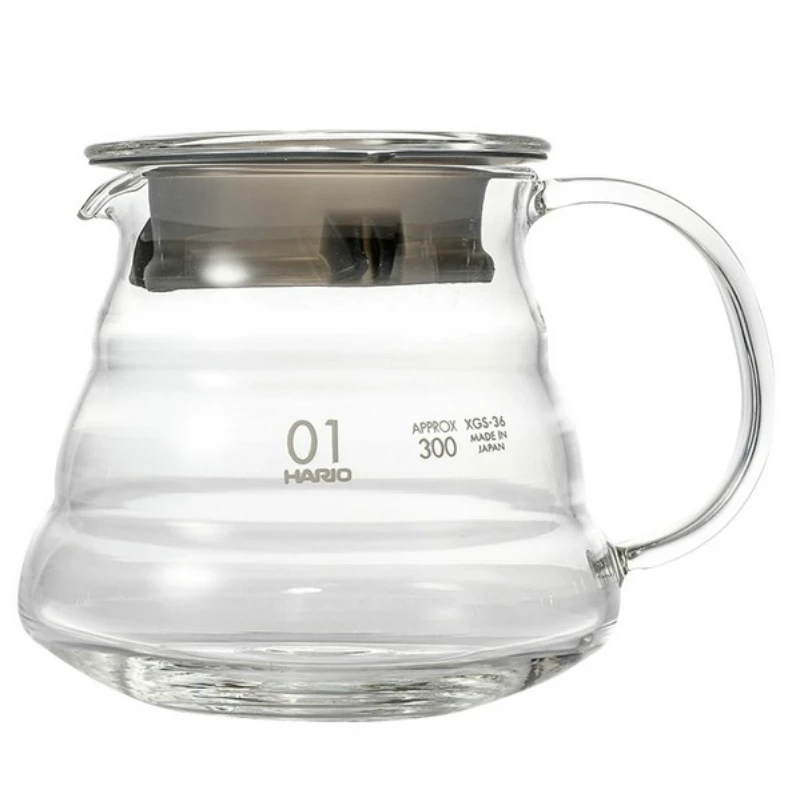 Hario V60 стеклянный кофейник в форме облака многоразовый чайник для кофе