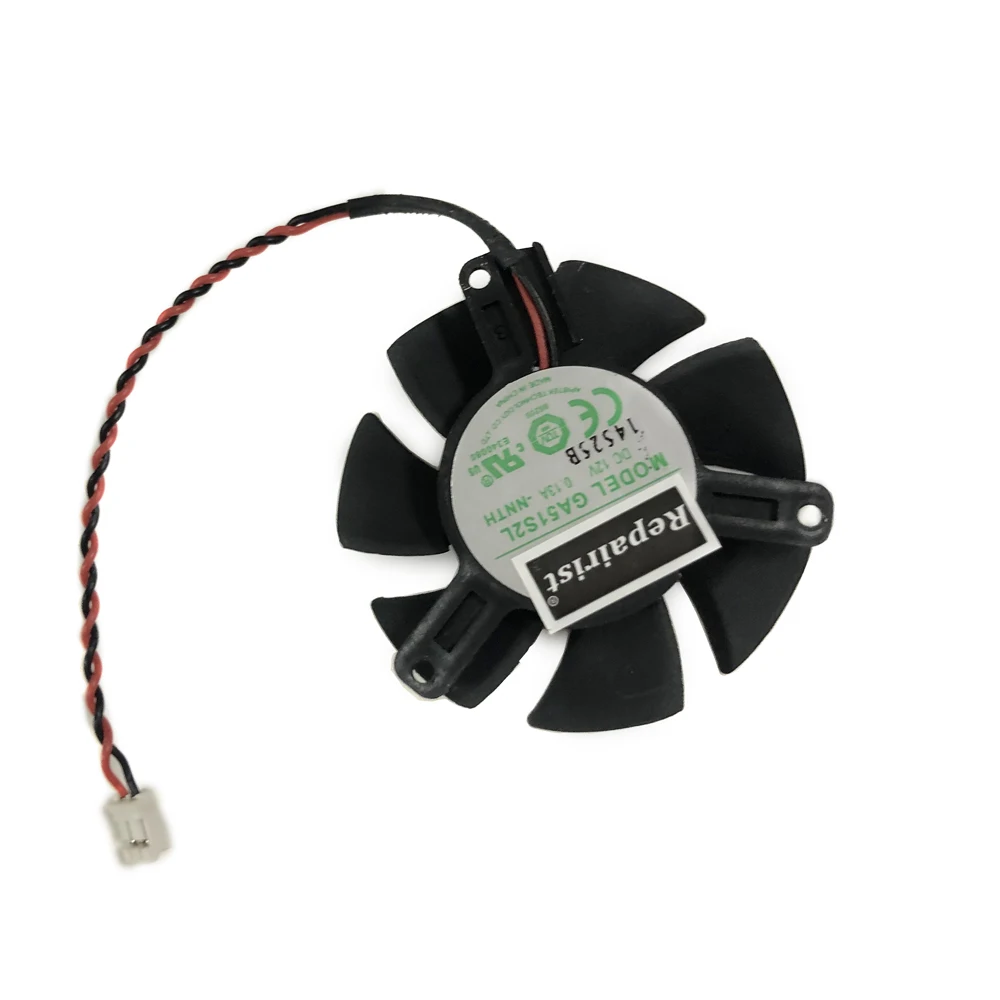 HA5010M12F-Z/GA515S2L/FD5010L12D охлаждающий вентилятор GPU для его HD6450 HD6570 XFX HD-5450 R5 230 R7 250 VGA
