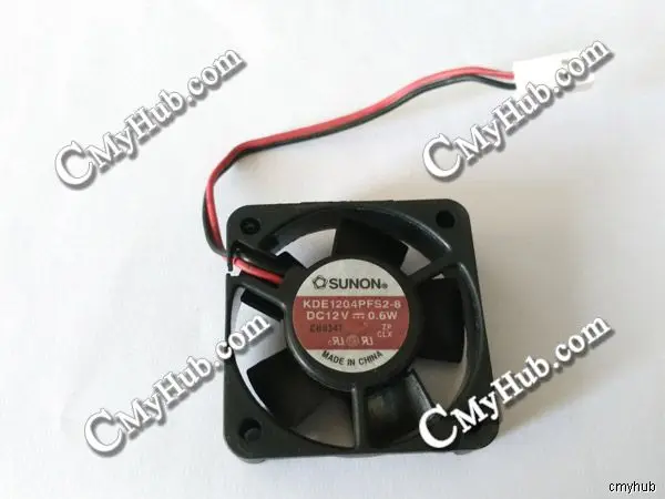 Для SUNON KDE1204PFS2-8 KDE1204PFS2 DC12V 0 6 W 4010 4 см 40 мм 40x40x10 40*40*10 2-контактный 2-проводной