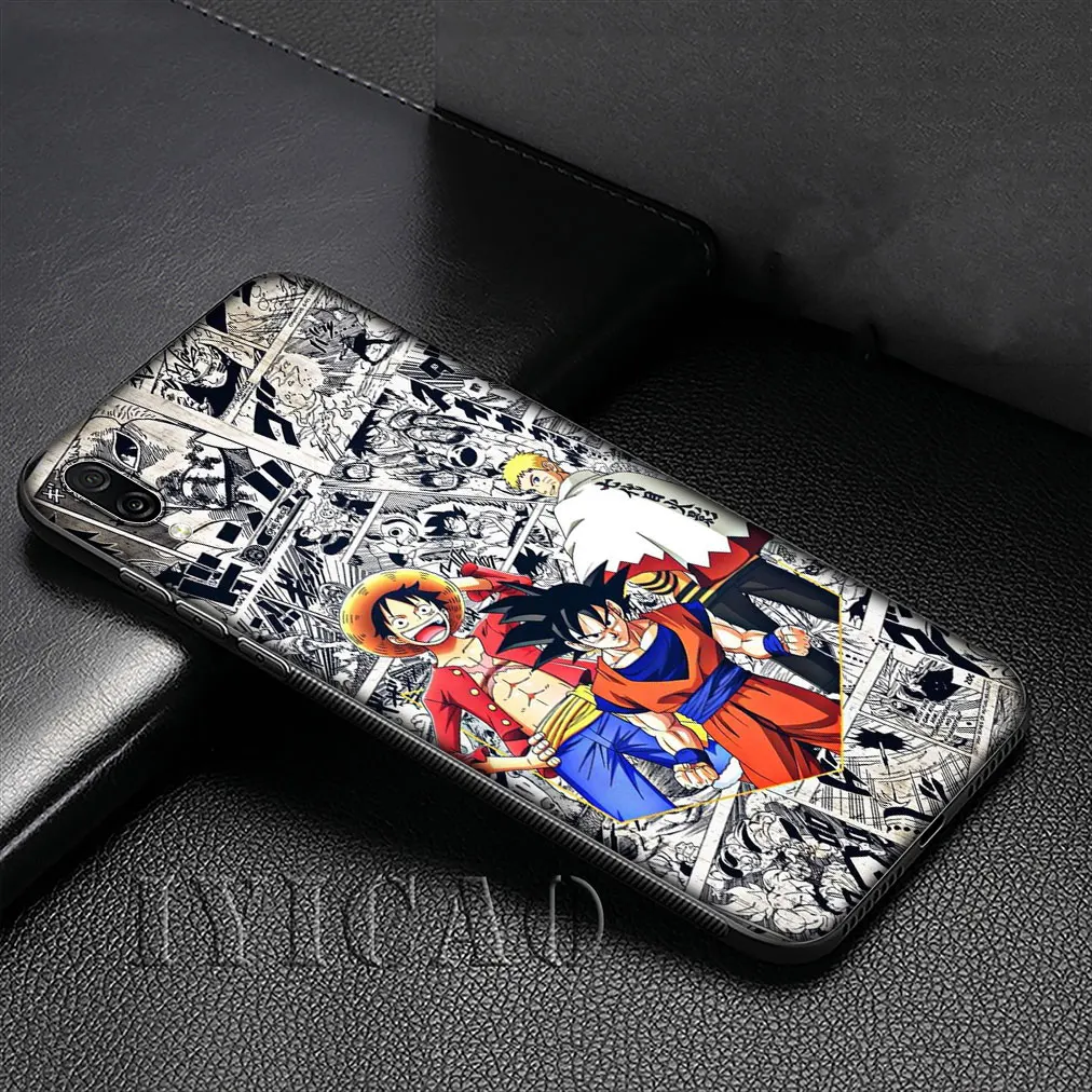 Аниме DRAGON BALL Z DBZ Goku Мягкий силиконовый чехол для Huawei P30 P20 Pro P10 P9 Lite Mini 2017 2016 P Smart Plus