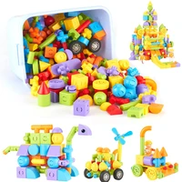 28 128pcsset of educational learning toys magnetic block magnet cube car education toys magnetic construction building blocks