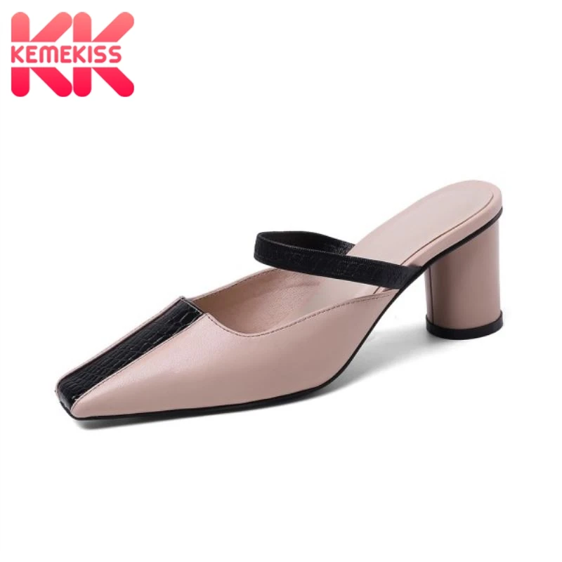 Женские босоножки из натуральной кожи с квадратным носком Размеры 33 40|Боссоножки