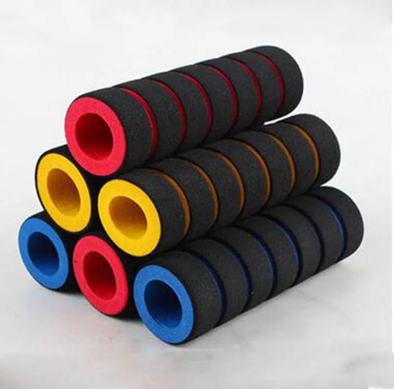 

2Pcs Universal Grip Comfort Sponge Foam Handle Bar Motorcycle Dirt Bike E-bike Bicycle Handlebar Grip Cover & Levers Cover