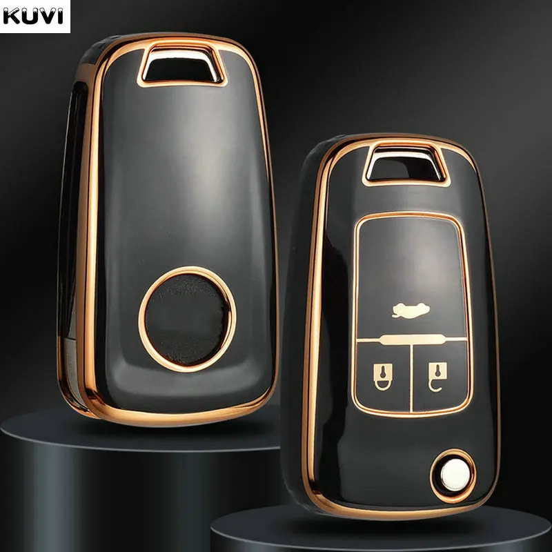 

TPU Car Folding Key Case Cover Shell Fob For Chevrolet Cruze Aveo Trax Sail Malibu For Opel Vauxhall Astra Corsa Meriva Insignia