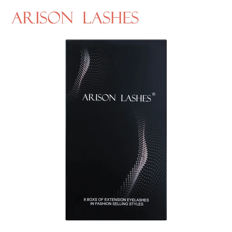 Arison lash 2020 новый дизайн 8 чехол все размеры C D B J завитые ресницы для