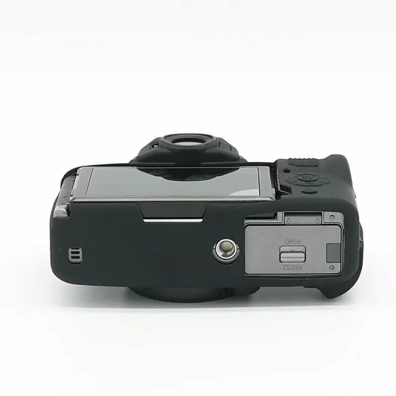 Мягкий силиконовый кожаный брони чехол для камеры Fuji Fujifilm X T100 XT100 резиновый