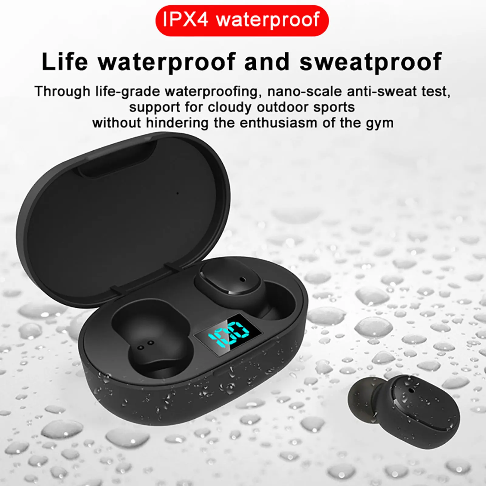 Vococal E6S беспроводные наушники Мини Bluetooth 5 0 наушники-вкладыши Наушники с зарядным