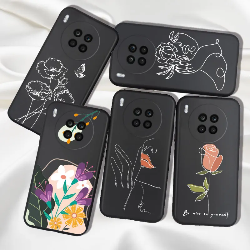 Чехол силиконовый для Huawei P40 P30 P20 Lite E Honor 50 10 20 Pro P Smart 2021 2019 Z Y9S Y7A Y8P 5T Nova 8i | Мобильные
