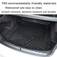 specialized car for bmw g20 g30 f30 f80 f34 f07 g32 tpo trunk cargo liner floor mat all weather protection carpet accessories