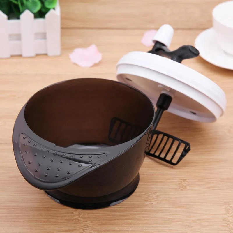 

Salon Hair Coloring Bowl Big Capacity Hair Dye Cream Mixer Barber Stirrer Blender Saving Time Hairdresser Styling Accessory