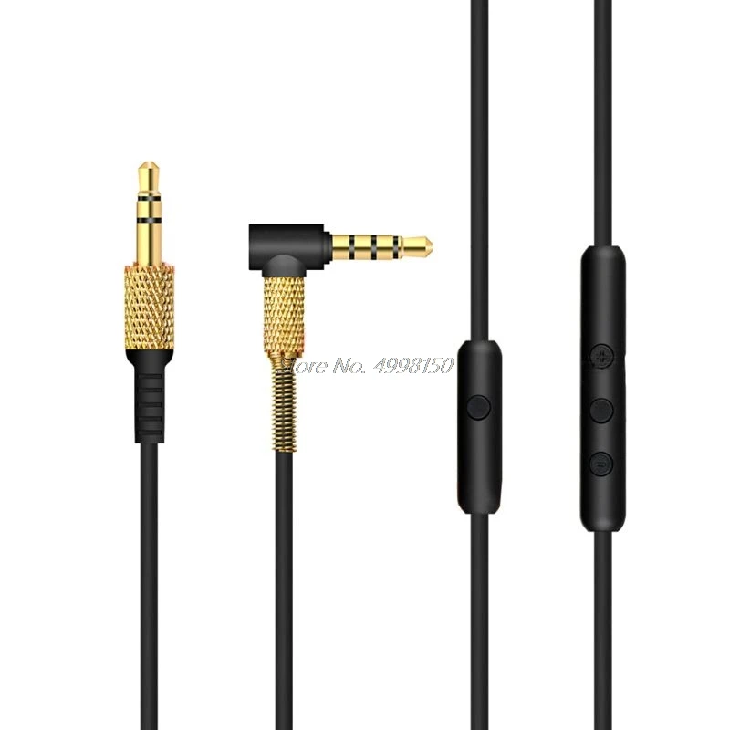 Сменный аудио кабель для Marshall Major II Monitor MID наушники шнур с микрофоном и