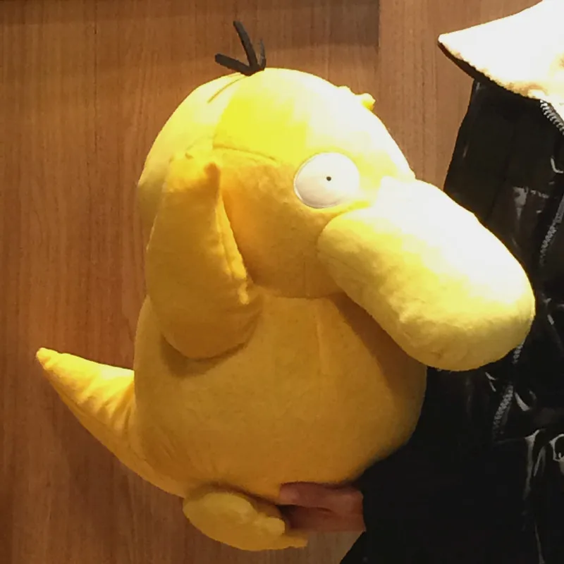 

38CM Large New Psyduck Anime Plush Toy yellow orange duck animal Stuffed Doll children toys birthday gift