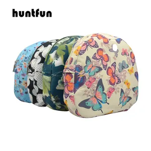 Huntfun новая композитная саржевая ткань с цветочным рисунком, водонепроницаемая внутренняя подкладка, карман на молнии для O bag Obag moon светильник для O moon light