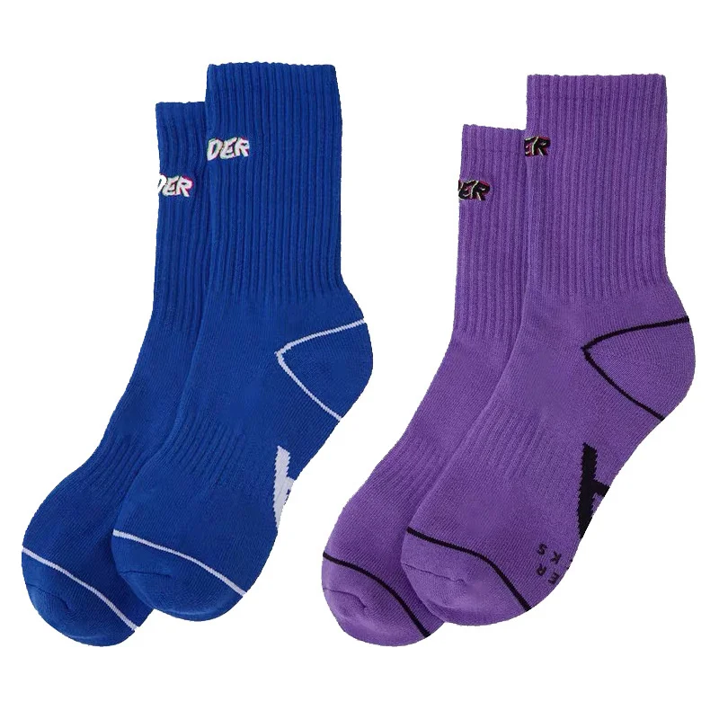 

Носки с вышивкой английских букв, спортивные уличные трендовые мужские и женские модные средние Носки