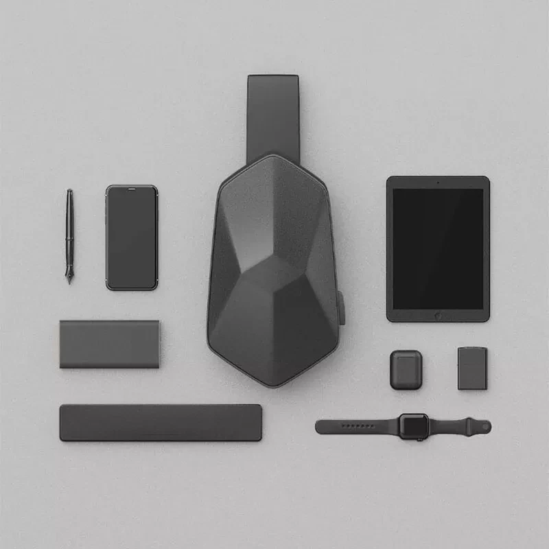 Xiaomi mijia BEABORN polyhedron PU рюкзак сумка водонепроницаемый красочный отдых Спорт нагрудный пакет сумки для мужчин и женщин путешествия Кемпинг