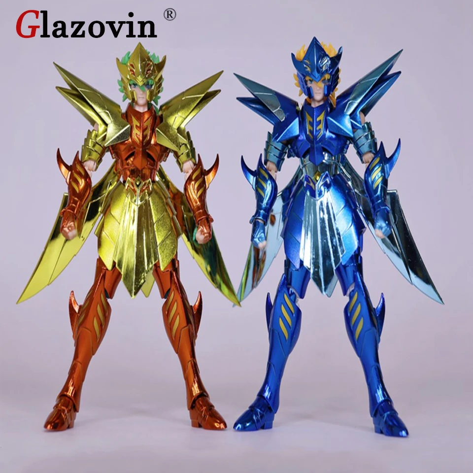 Glazovin JM Модель Saint Seiya тканевый Миф EX Kraken Исаак ПВХ подвижная фигурка металлическая