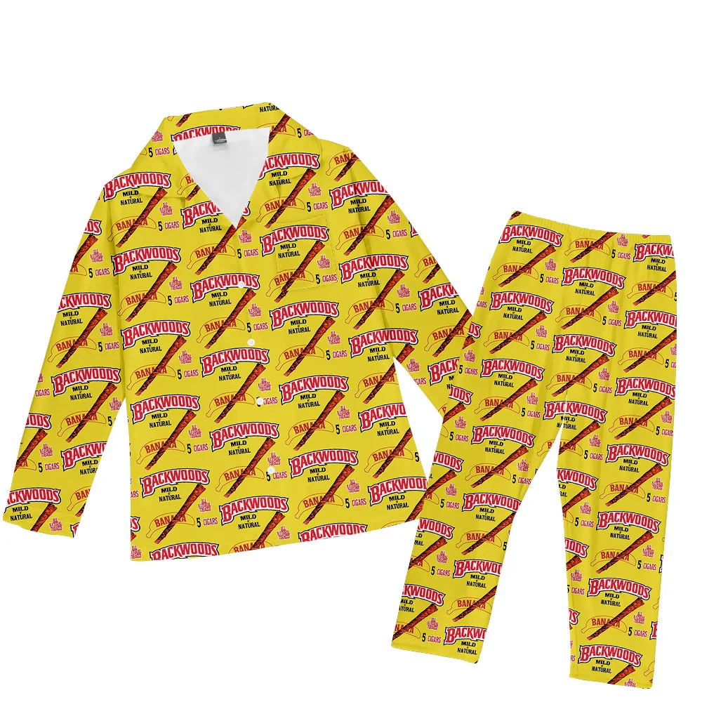 

Пижамный комплект унисекс с длинным рукавом, для детей и родителей