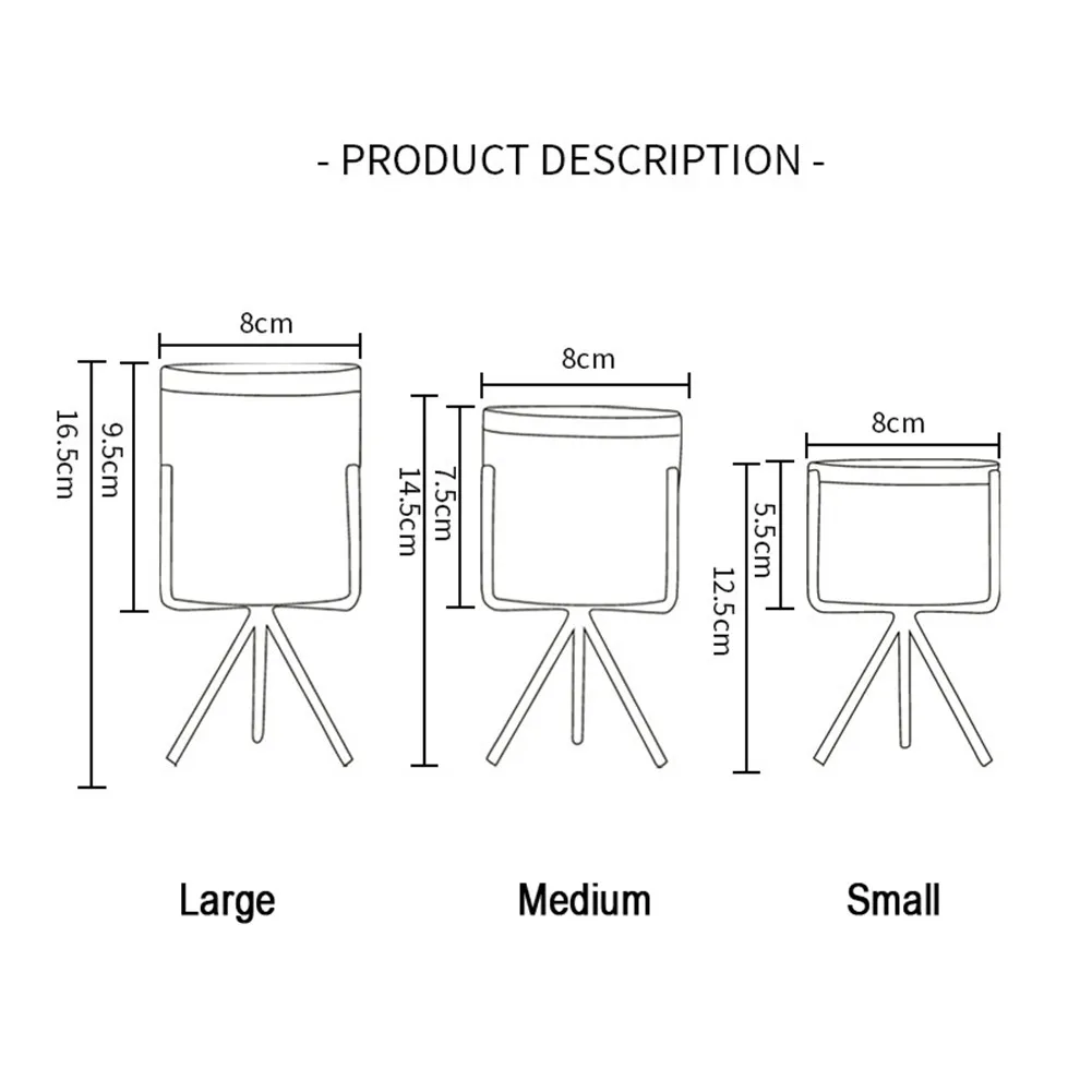 1 шт. Скандинавская гидропонная керамическая железная художественная ваза
