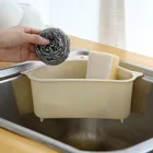 Полка для слива раковины с присоской, многофункциональная угловая корзина для слива раковины, держатель для чаши и губки, органайзер для хранения в кухне и ванной комнате