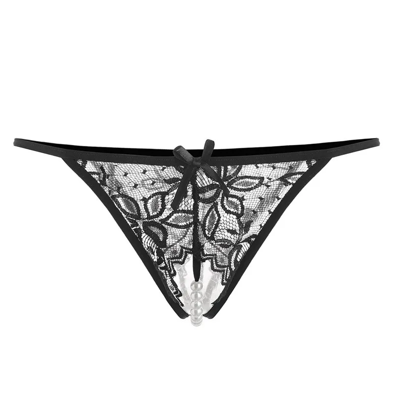 

Hot Pearl Massage Sexy Panties Sexy Women Open Crotch Transparent Thong T Pants Ropa Interior Femenina Sexy Erotica