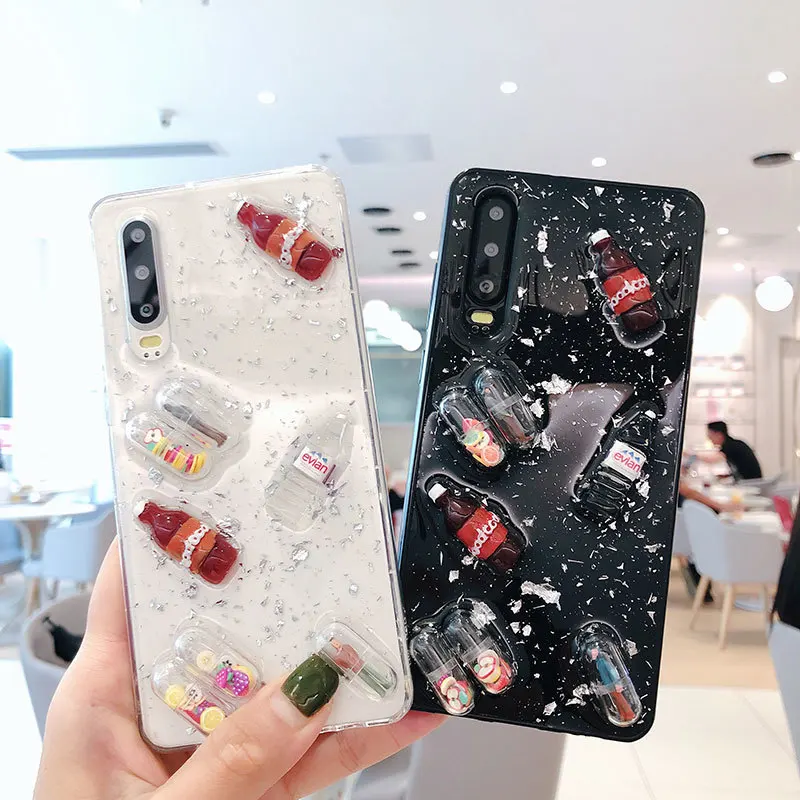 Прозрачная трехмерная капсула Cola Huawei Mate20x Hand Shell Glory V20 /v10 Woman 8x мягкая оболочка 20pro