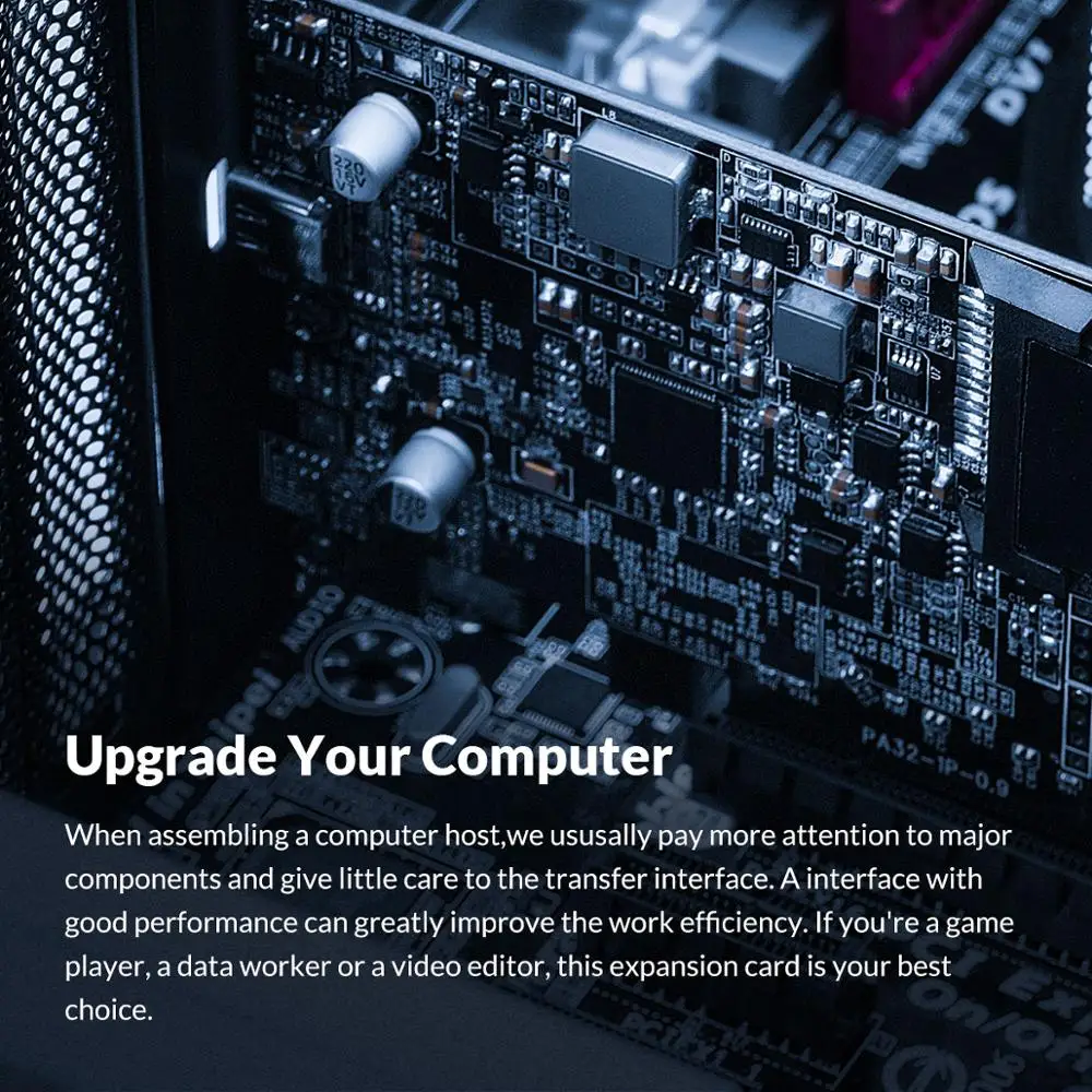 Плата расширения ORICO PCI Express USB C на 3 2 20 Гбит/с с чипсетом ASM3242 для Windows 8/10/Linux|Платы
