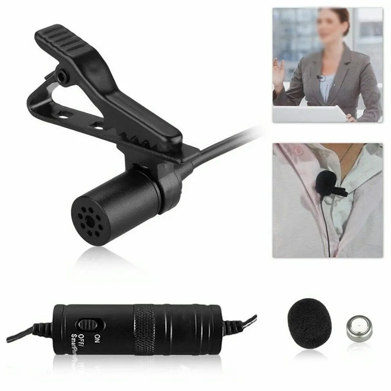 Кардиоидный микрофон для смартфона DJI Osmo DSLR Youtube Vlogging запись 3 5 мм аудио кабель